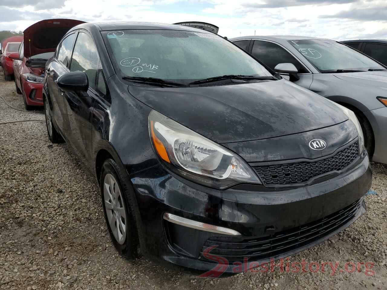 KNADM4A38H6057459 2017 KIA RIO