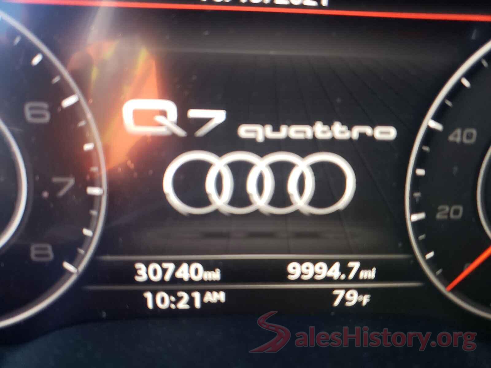 WA1LHAF70KD018133 2019 AUDI Q7