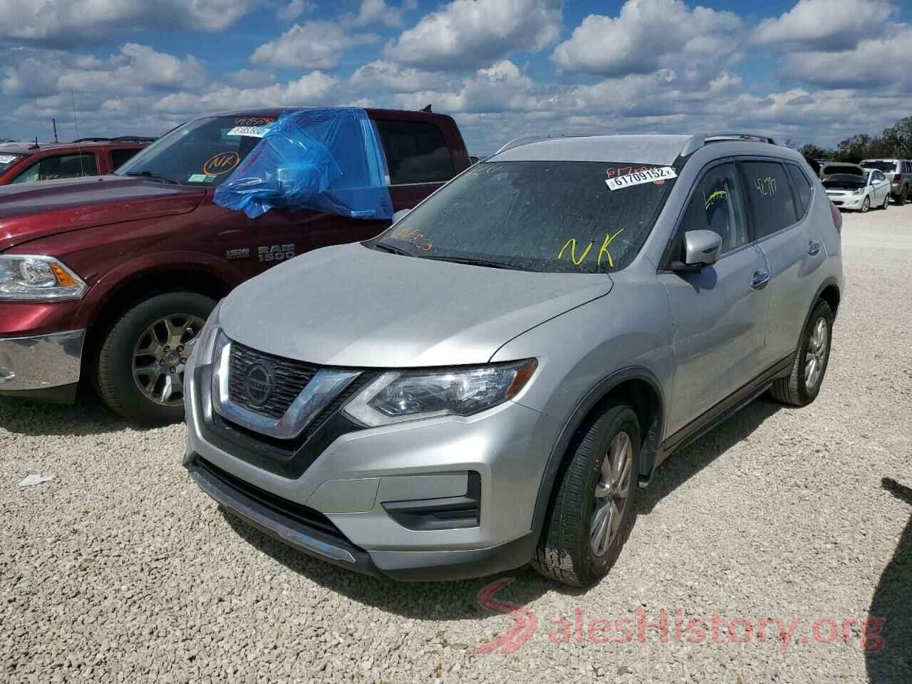 JN8AT2MV3KW371221 2019 NISSAN ROGUE