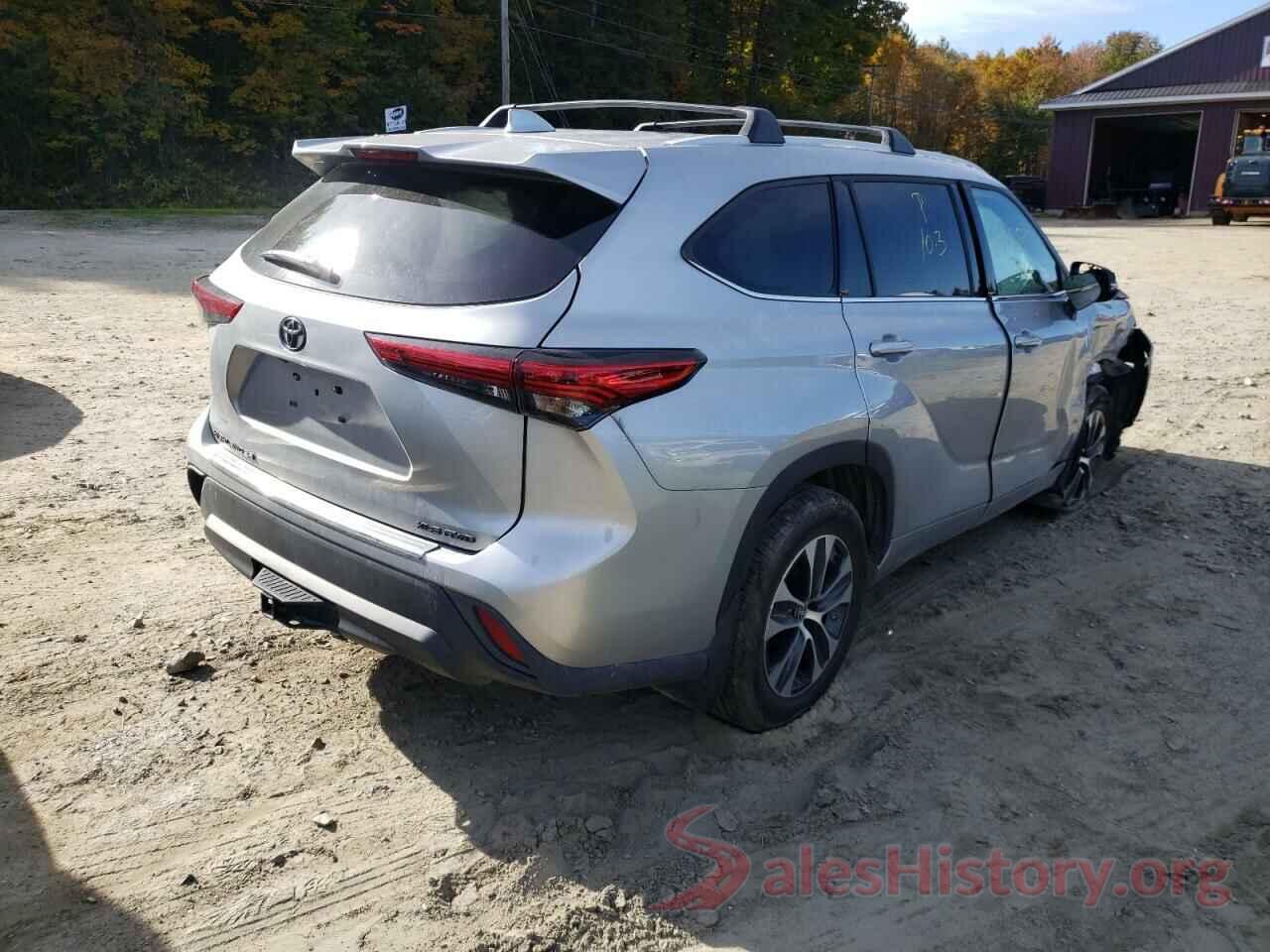 5TDHZRBH1NS204892 2022 TOYOTA HIGHLANDER