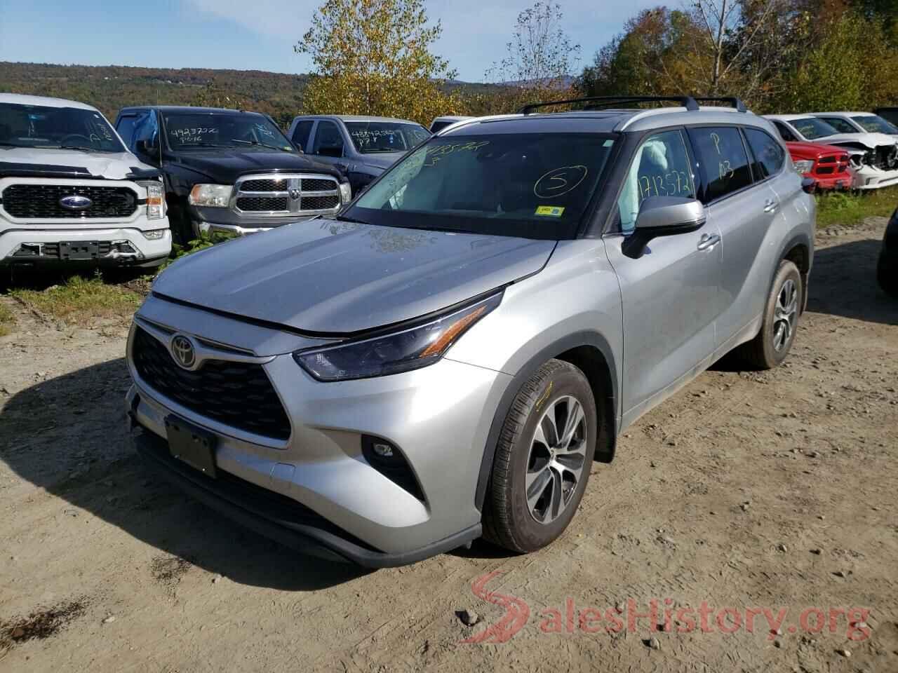 5TDHZRBH1NS204892 2022 TOYOTA HIGHLANDER