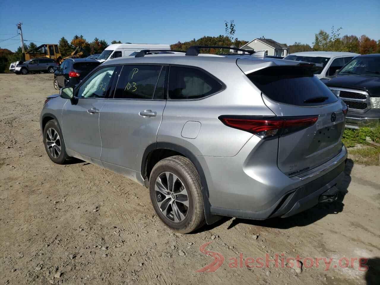 5TDHZRBH1NS204892 2022 TOYOTA HIGHLANDER