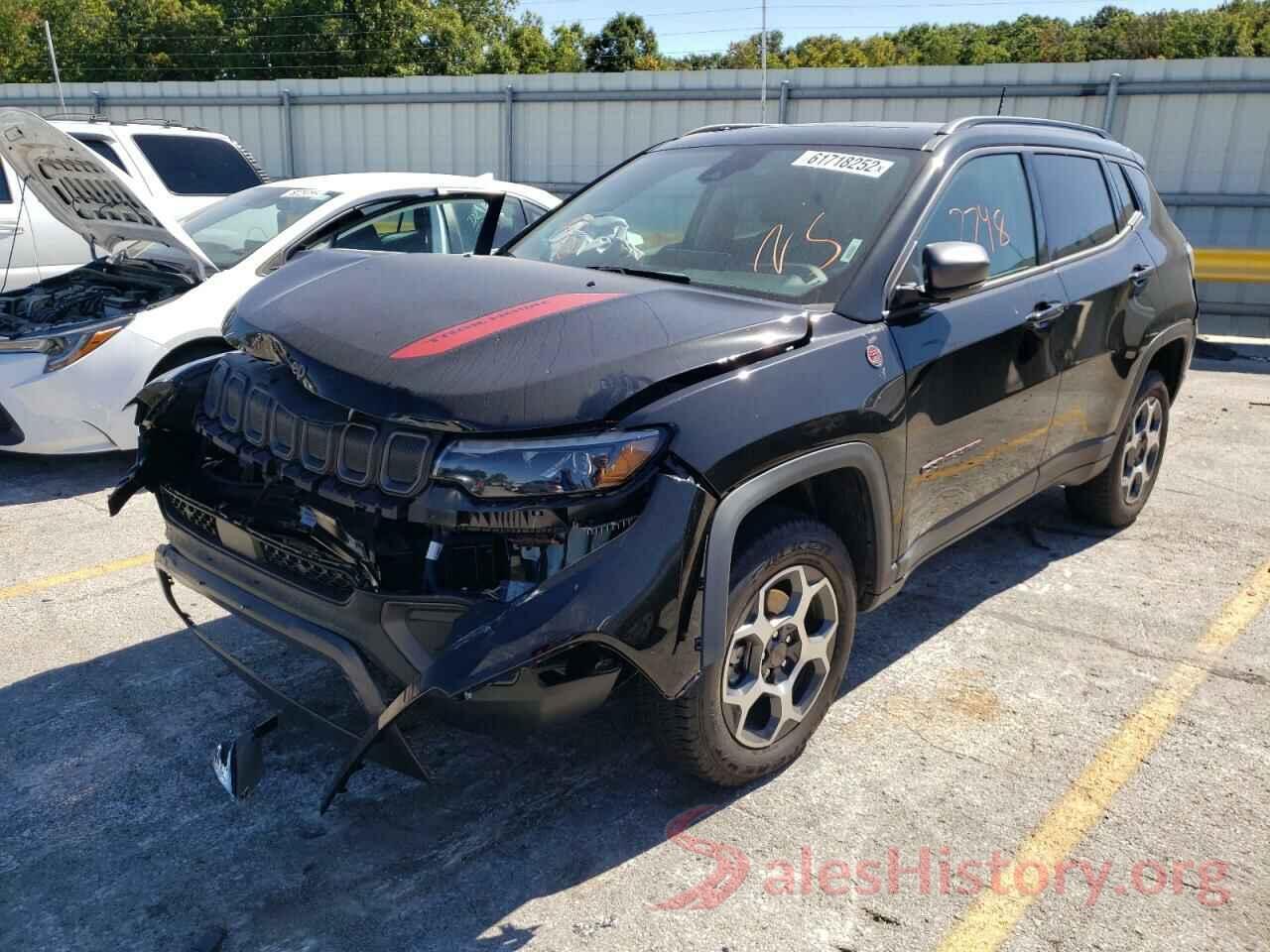 3C4NJDDB2NT111925 2022 JEEP COMPASS