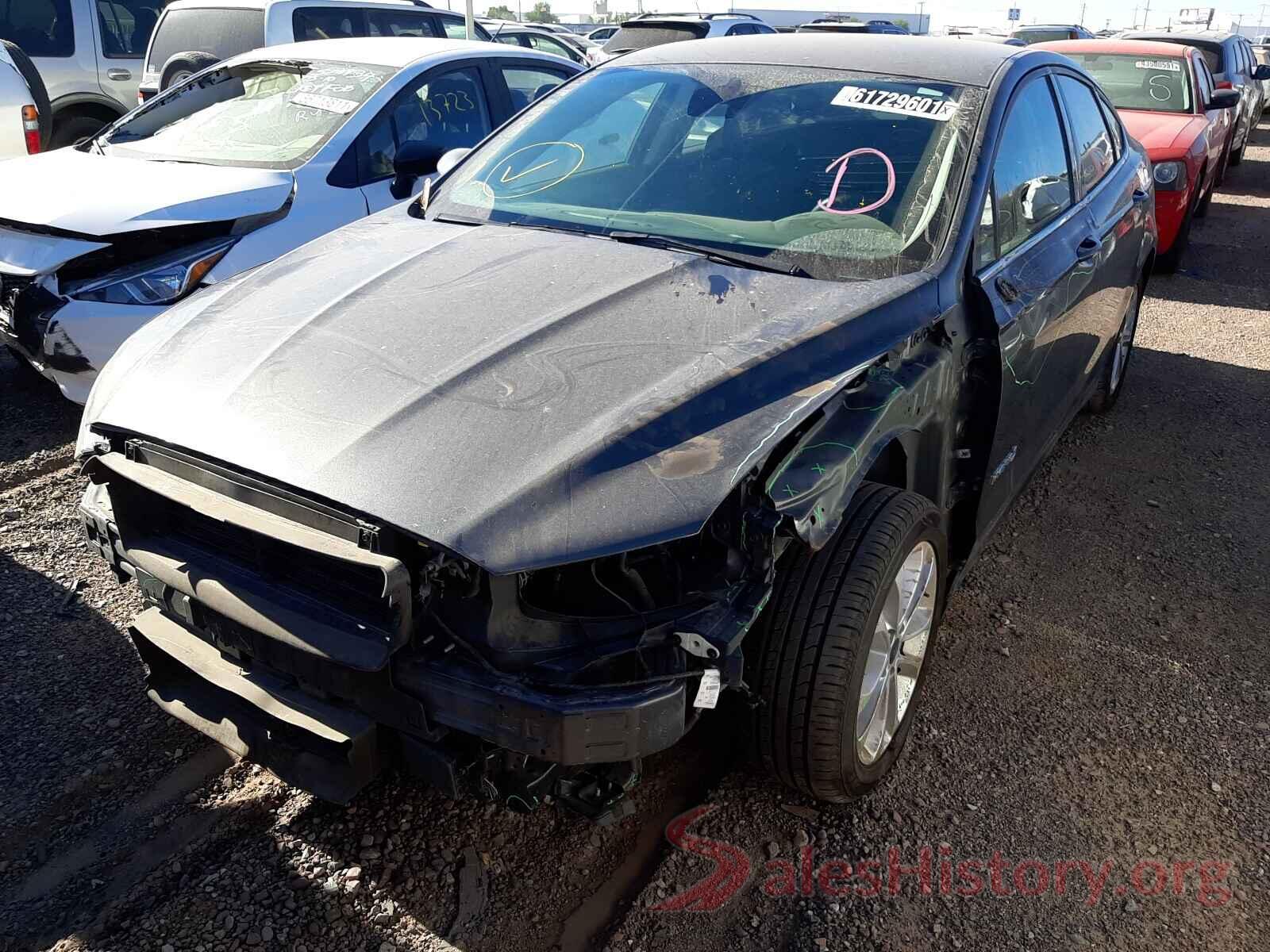 3FA6P0LU9KR261592 2019 FORD FUSION