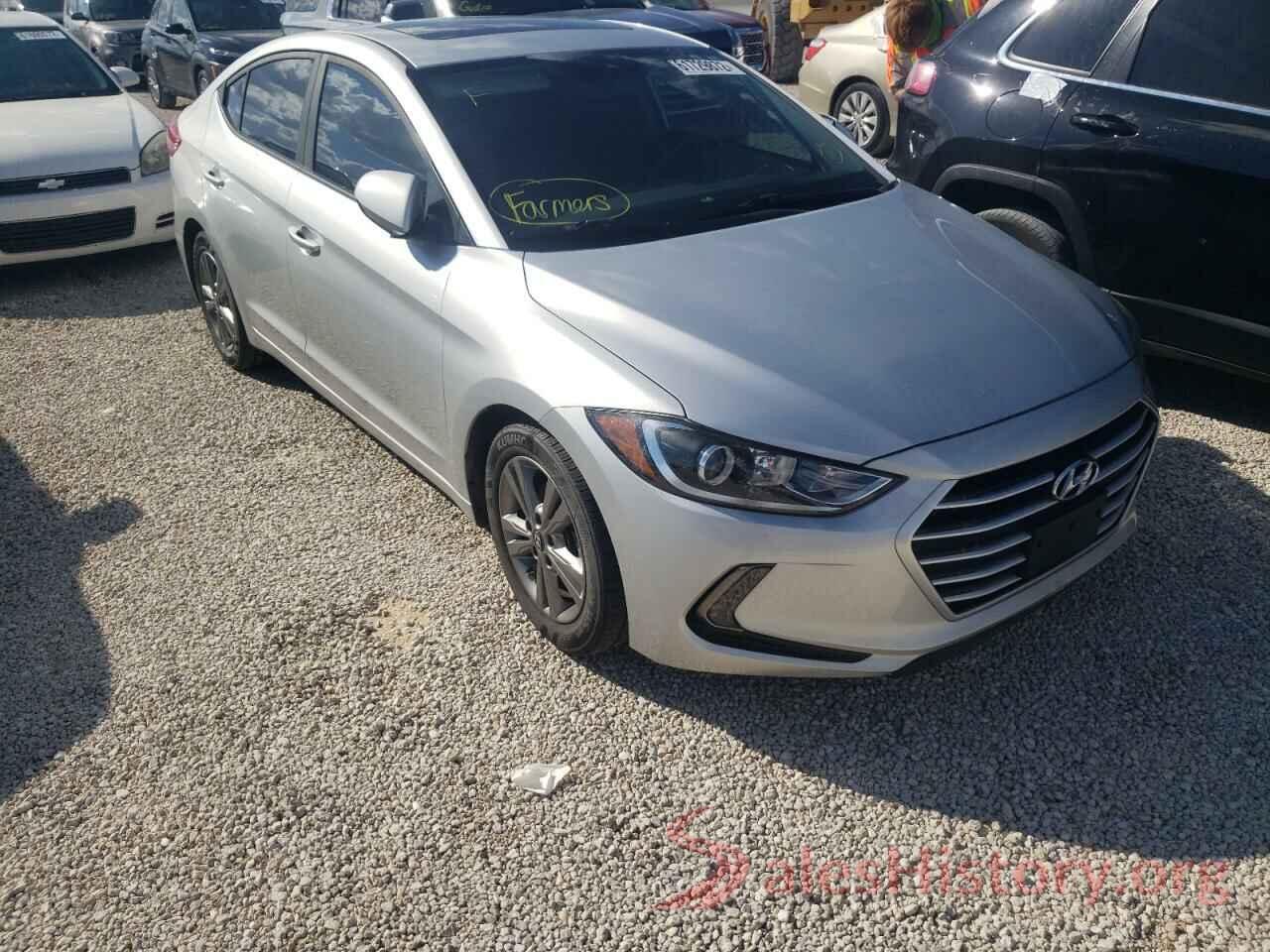 5NPD84LF6HH129215 2017 HYUNDAI ELANTRA