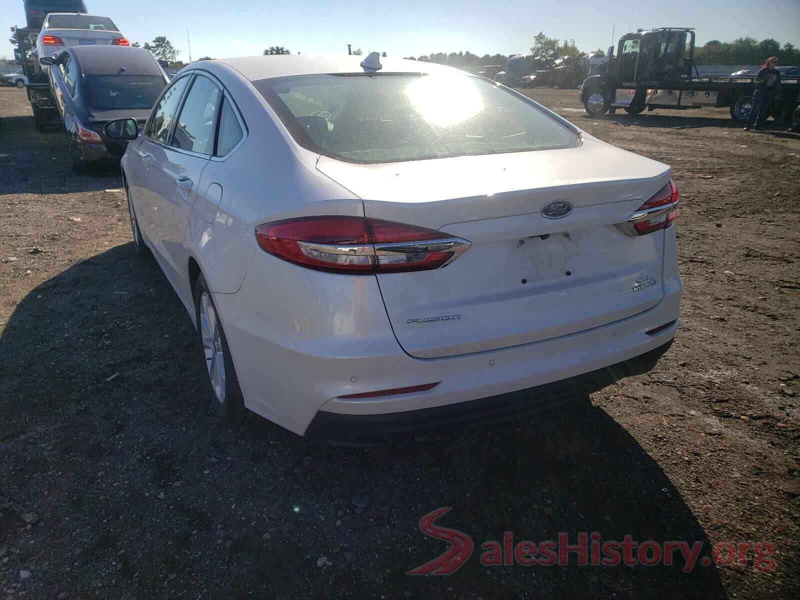 3FA6P0MU9KR154301 2019 FORD FUSION