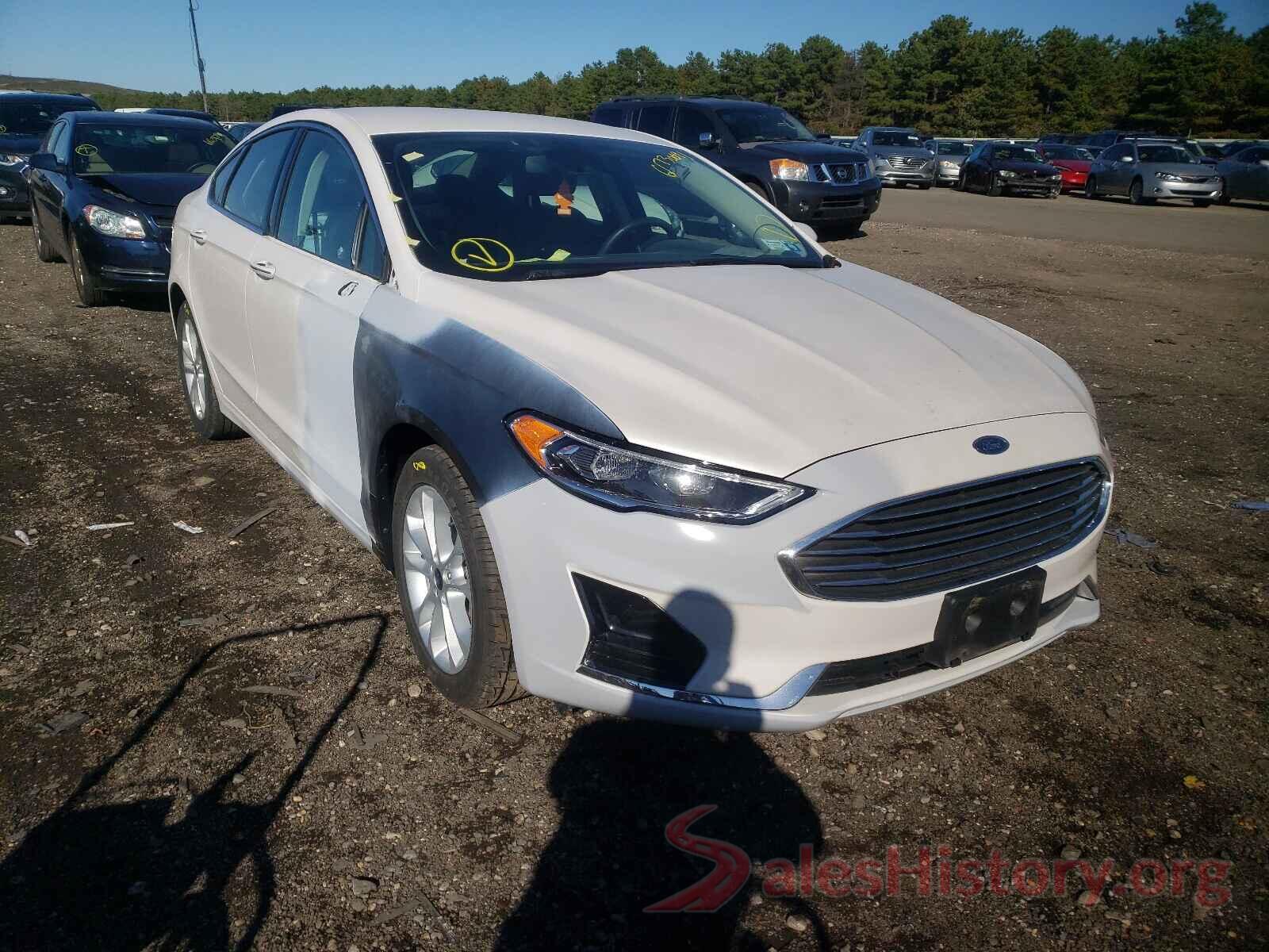 3FA6P0MU9KR154301 2019 FORD FUSION