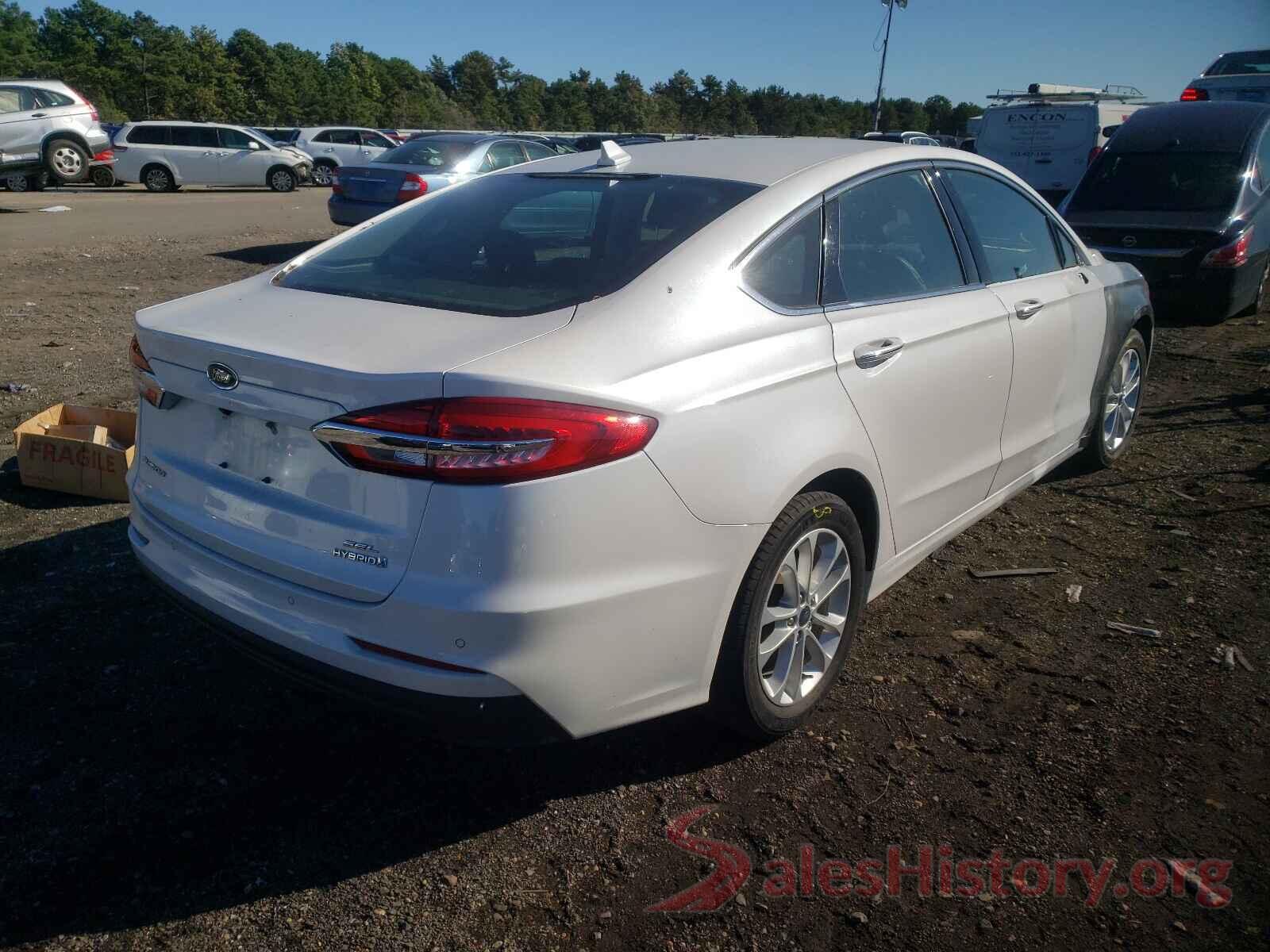 3FA6P0MU9KR154301 2019 FORD FUSION