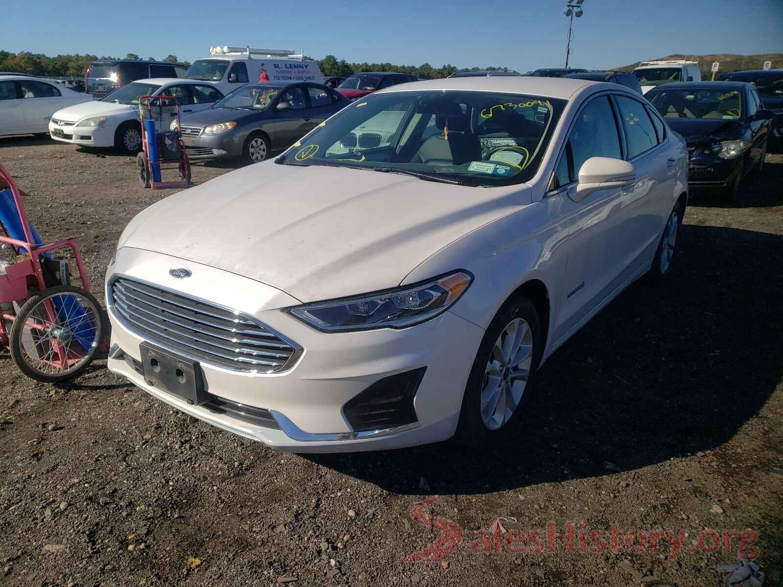 3FA6P0MU9KR154301 2019 FORD FUSION