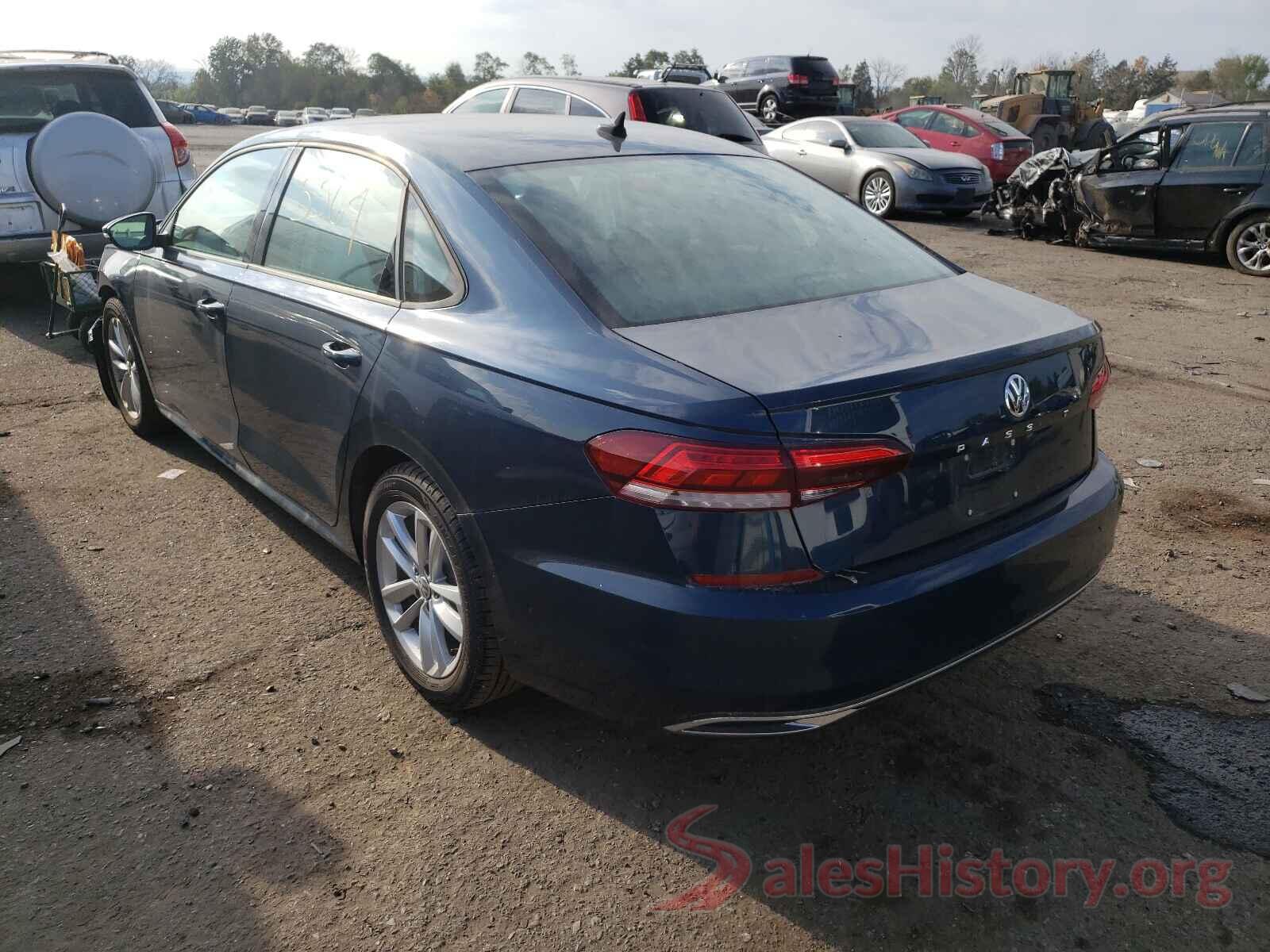 1VWAA7A36LC001673 2020 VOLKSWAGEN PASSAT