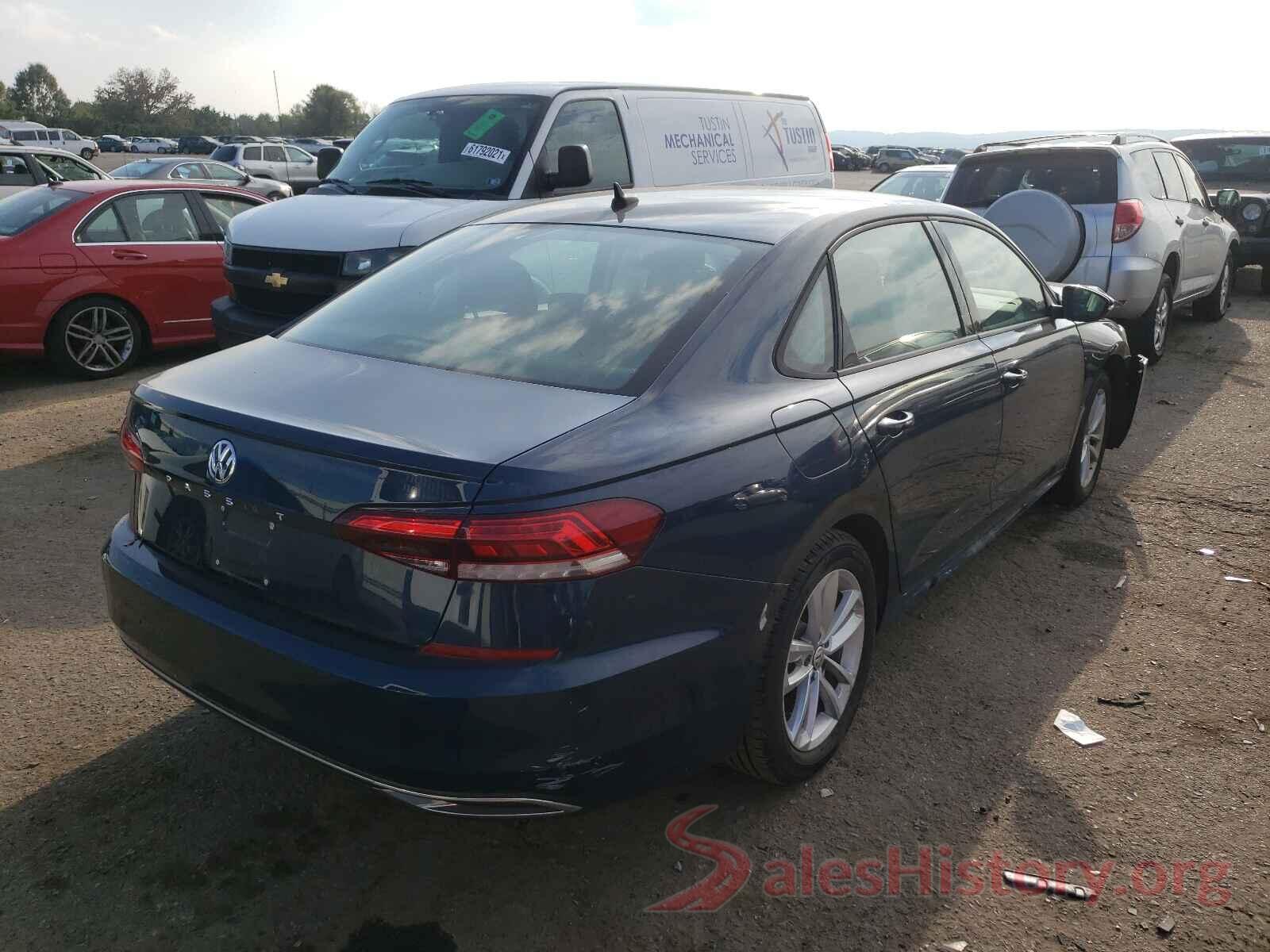 1VWAA7A36LC001673 2020 VOLKSWAGEN PASSAT