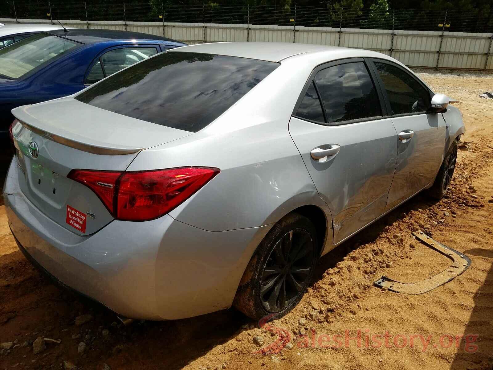 5YFBURHE1HP667565 2017 TOYOTA COROLLA