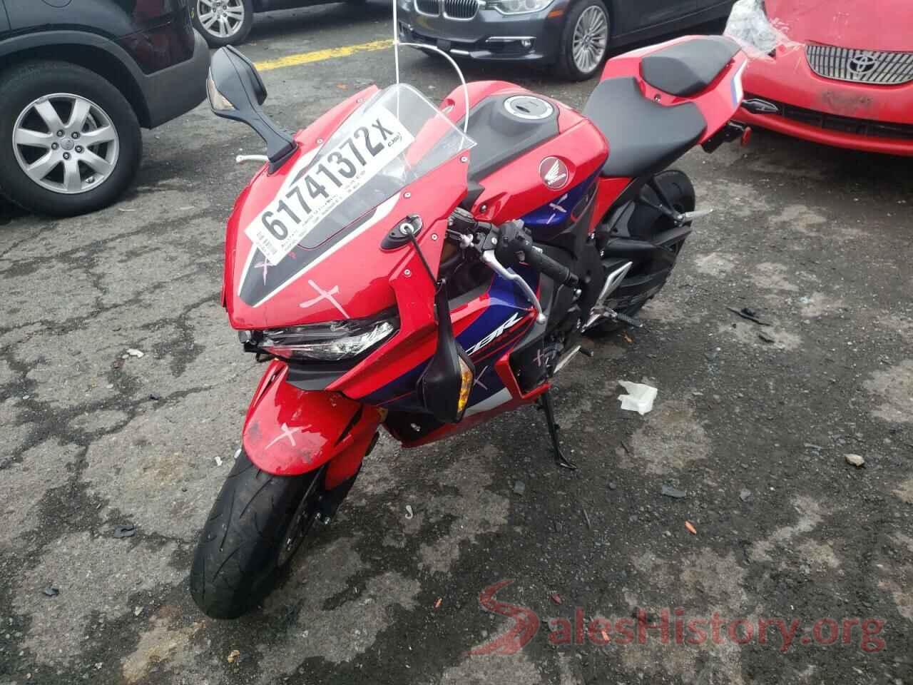 JH2SC7719NK500054 2022 HONDA CBR CYCLE