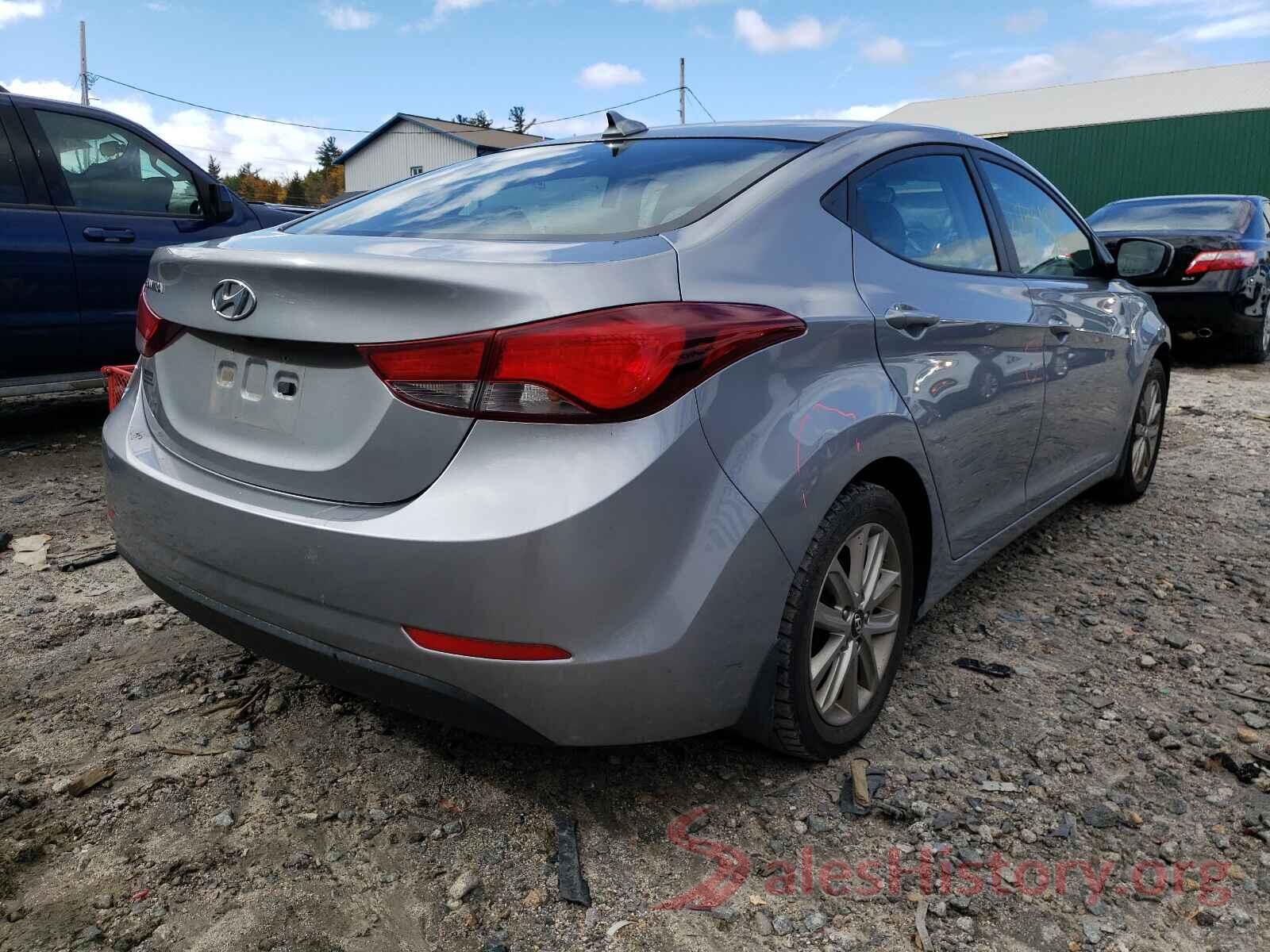 5NPDH4AE2GH683912 2016 HYUNDAI ELANTRA