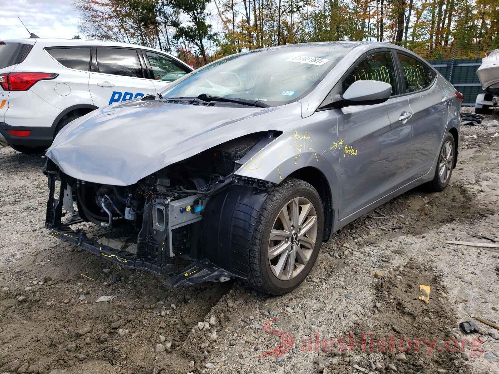 5NPDH4AE2GH683912 2016 HYUNDAI ELANTRA