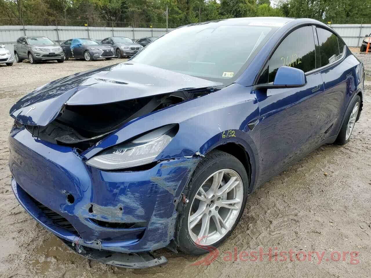 5YJYGAEE9MF184046 2021 TESLA MODEL Y