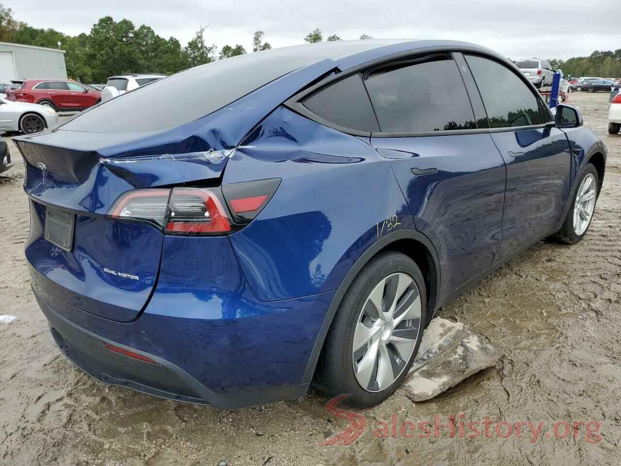 5YJYGAEE9MF184046 2021 TESLA MODEL Y