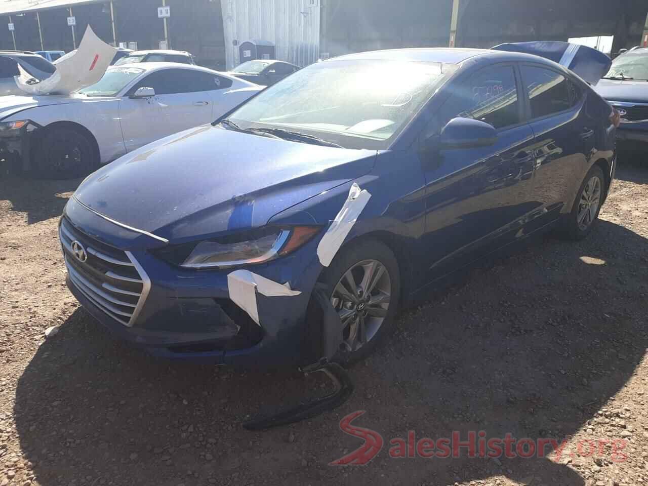 5NPD84LF6JH292341 2018 HYUNDAI ELANTRA