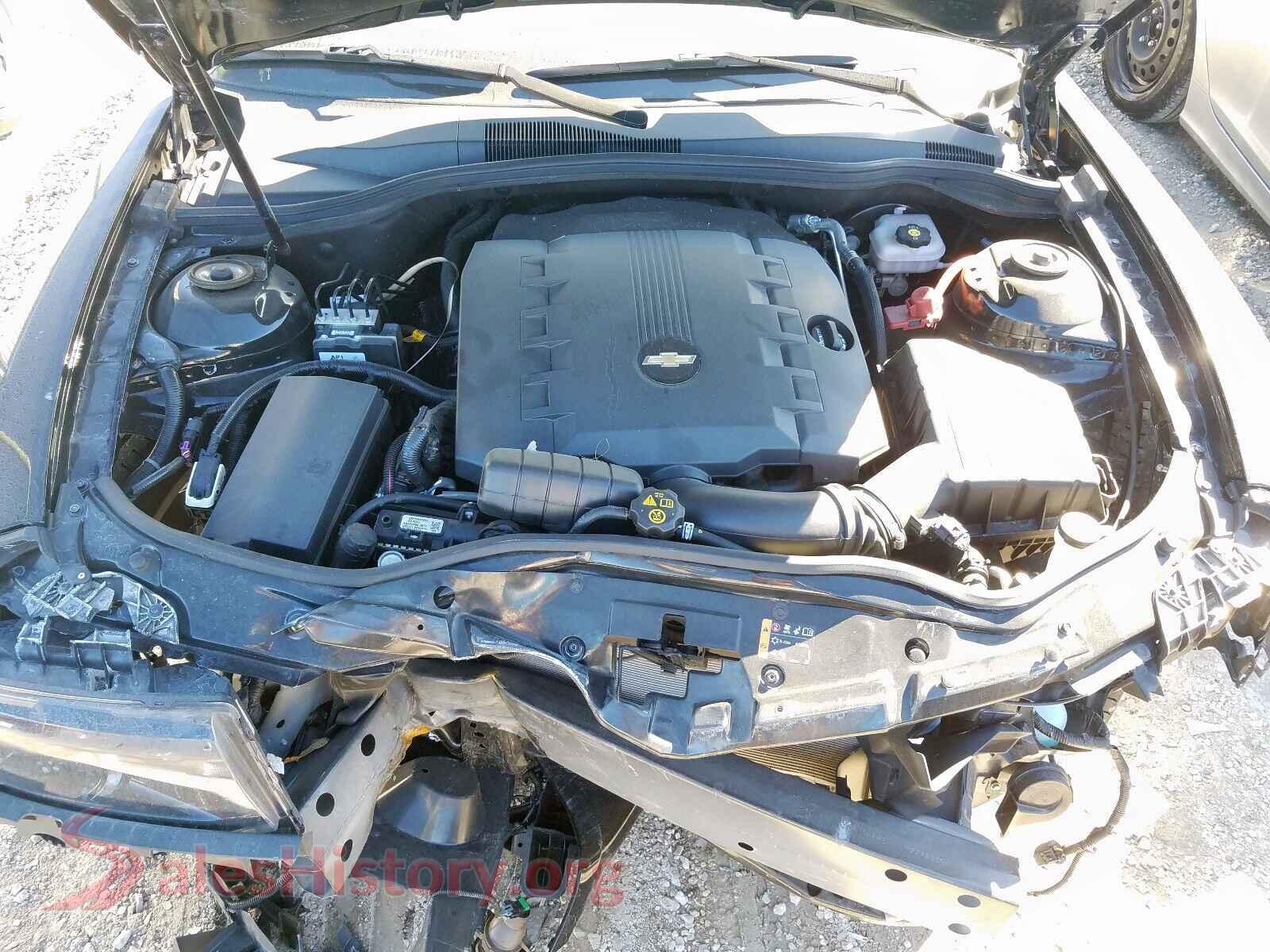 2015 CHEVROLET CAMARO VIN 2G1FF1E36F9283528, engine bay