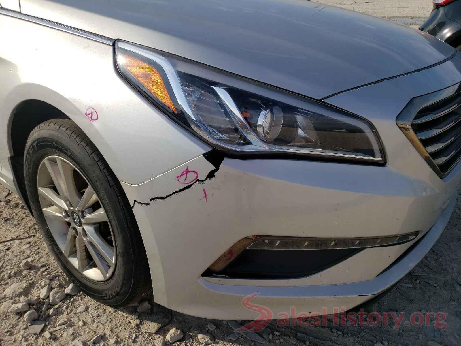 5NPE24AA7FH161018 2015 HYUNDAI SONATA