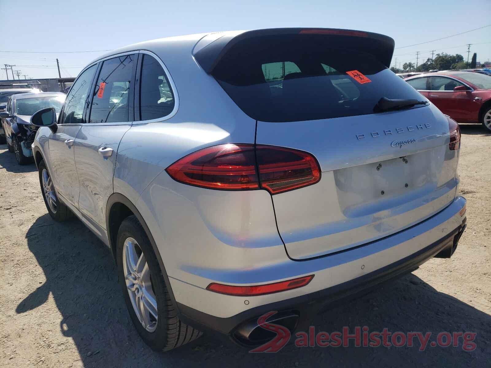 WP1AA2A20GKA11557 2016 PORSCHE CAYENNE