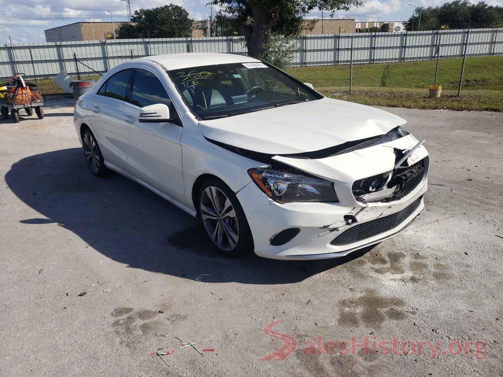 WDDSJ4EB3JN525538 2018 MERCEDES-BENZ CLA-CLASS