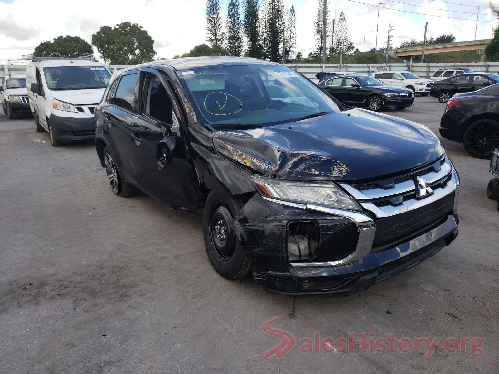 JA4AP4AU7LU023730 2020 MITSUBISHI OUTLANDER