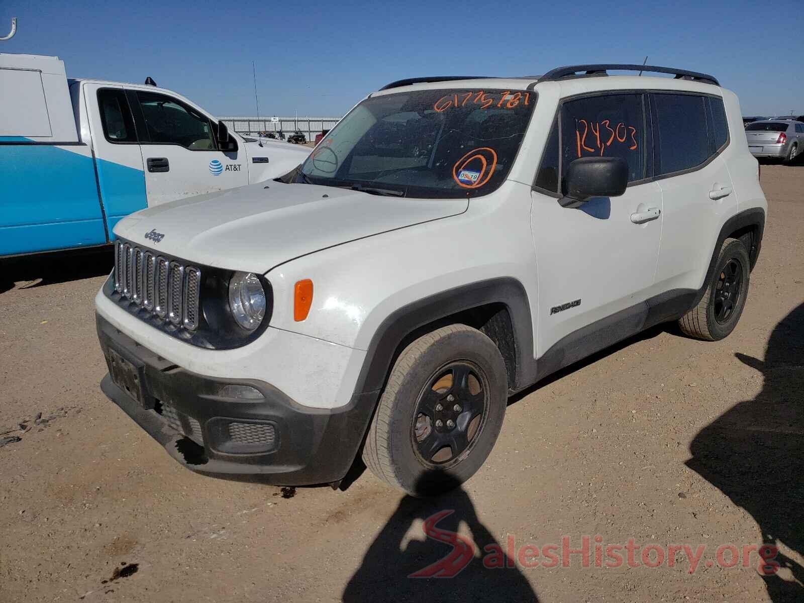 ZACCJAAT3GPD28350 2016 JEEP RENEGADE