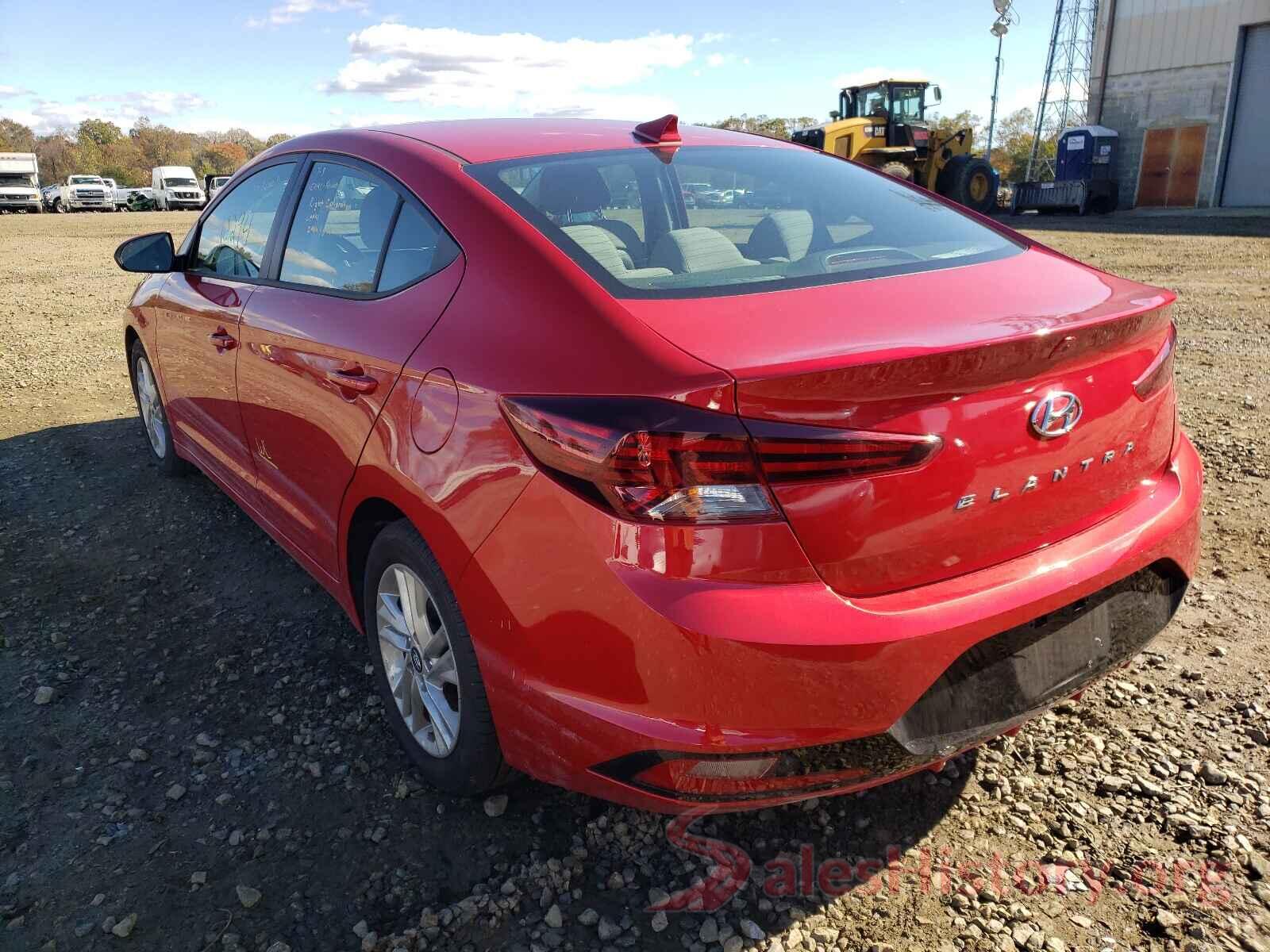 5NPD84LF4LH631875 2020 HYUNDAI ELANTRA