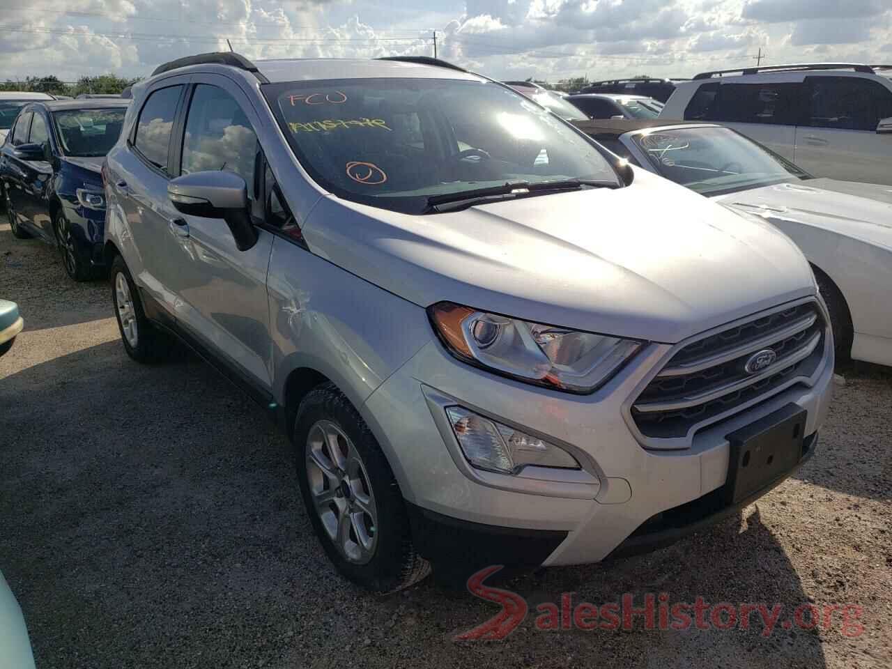 MAJ3S2GE2KC284422 2019 FORD ECOSPORT