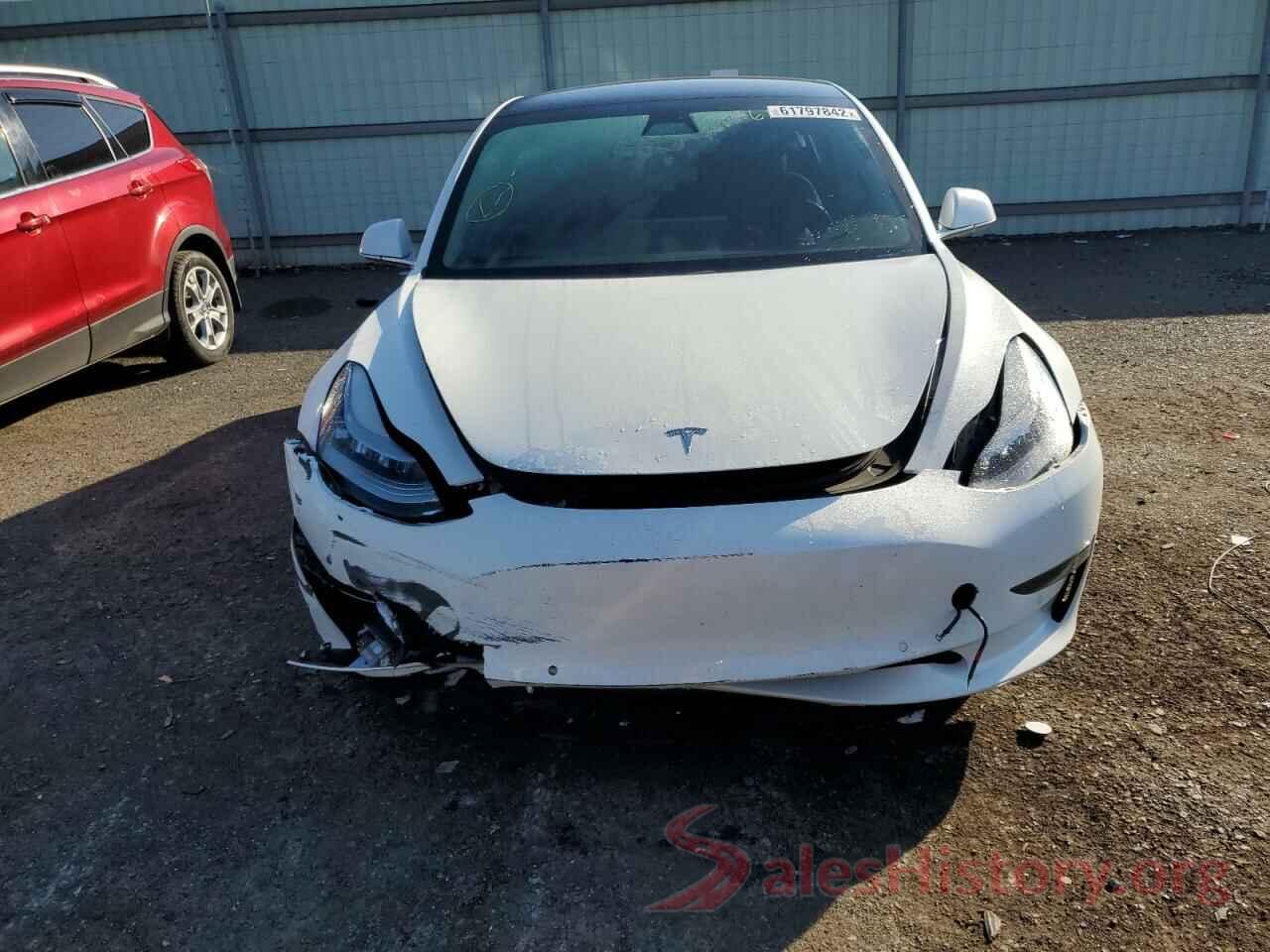 5YJ3E1EA3KF482912 2019 TESLA MODEL 3