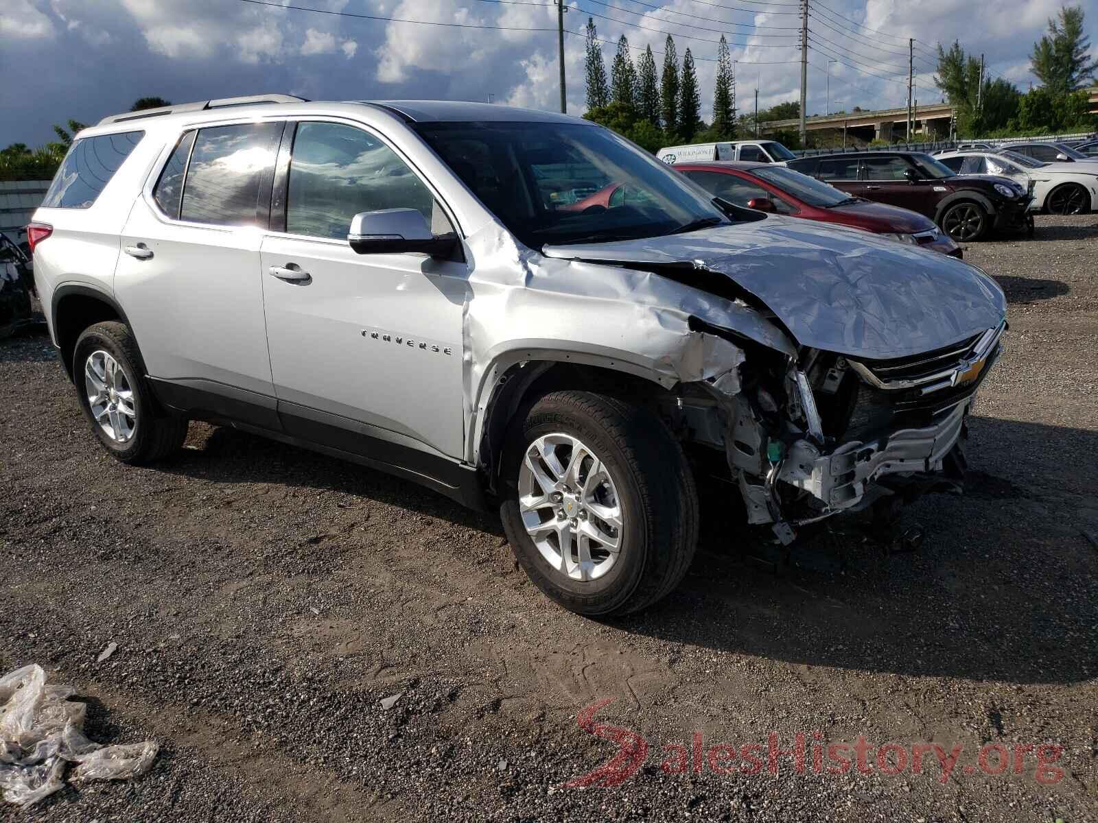 1GNERGKW0MJ225399 2021 CHEVROLET TRAVERSE