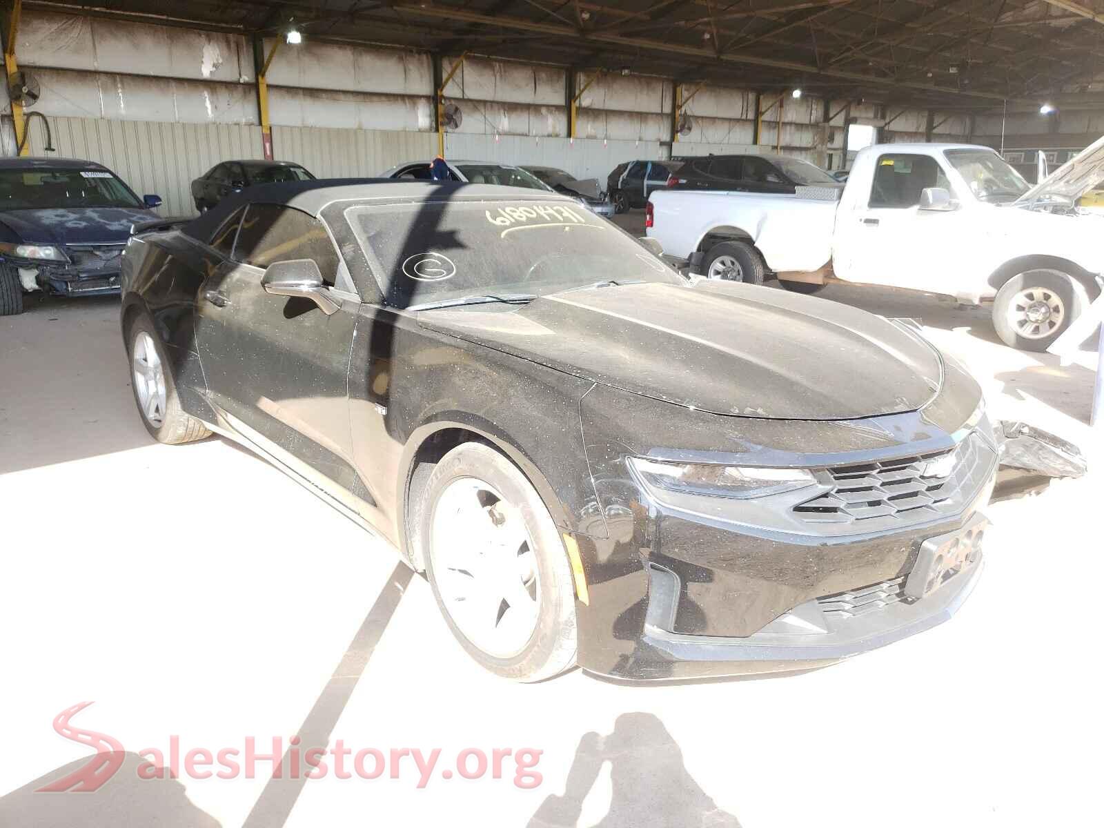 1G1FB3DX6K0138926 2019 CHEVROLET CAMARO