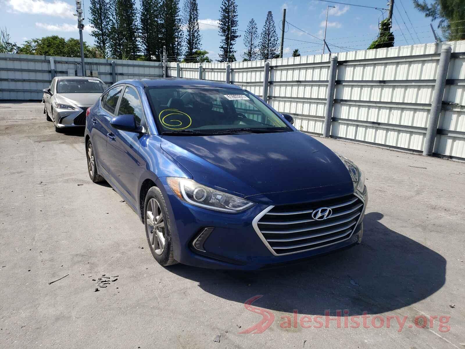 5NPD84LF7HH057327 2017 HYUNDAI ELANTRA