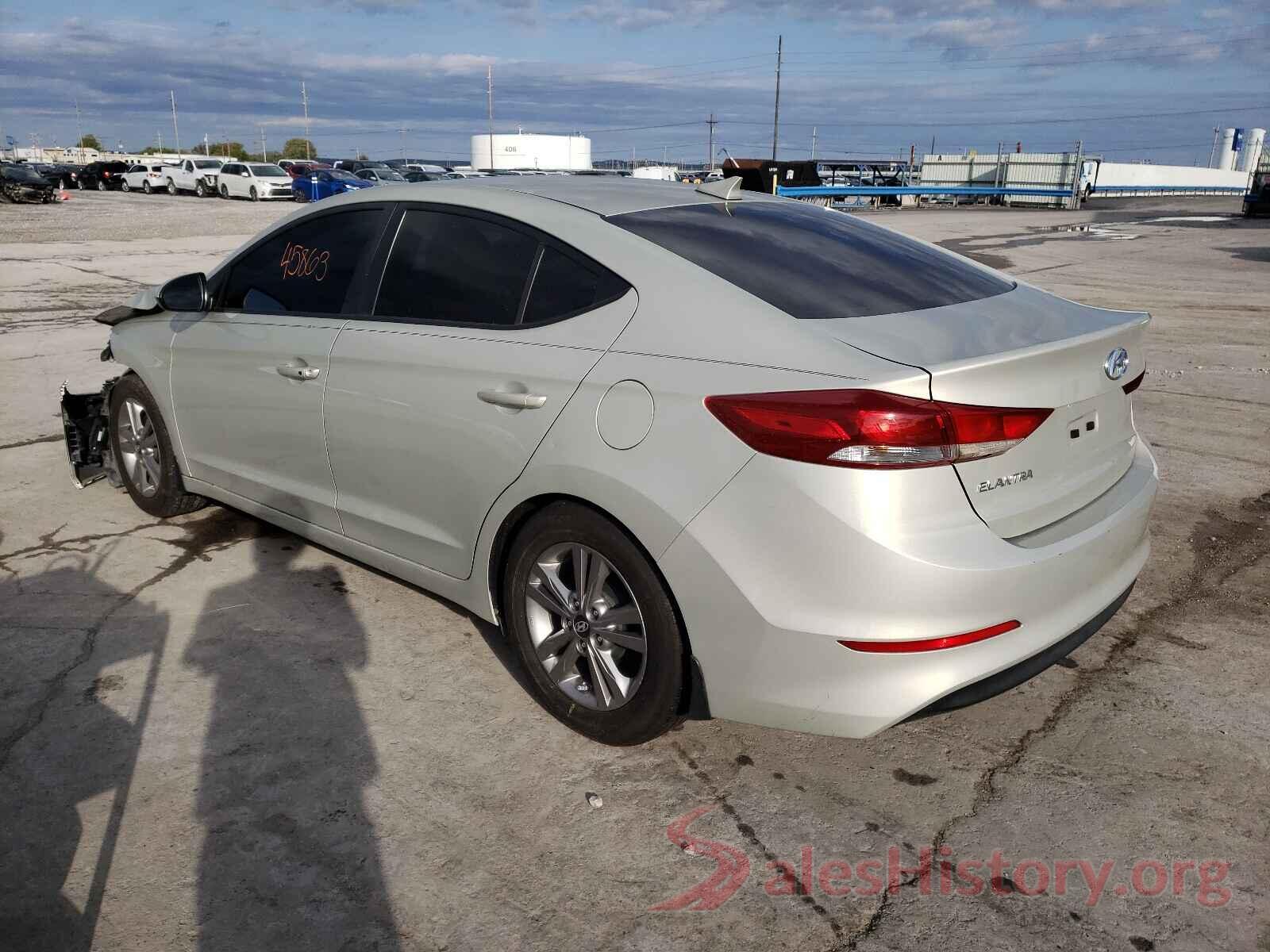 KMHD84LF2HU400322 2017 HYUNDAI ELANTRA