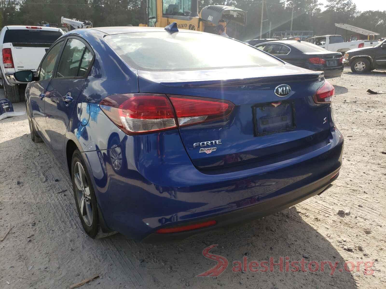 3KPFL4A79JE283799 2018 KIA FORTE