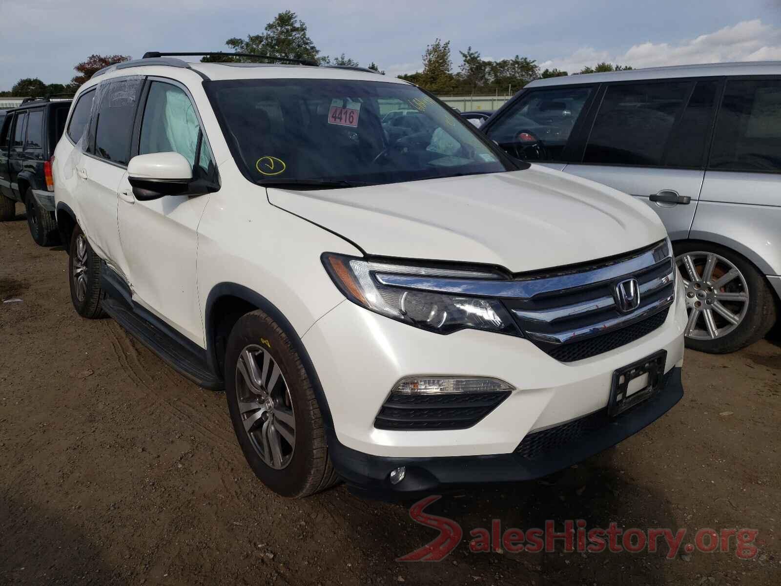 5FNYF6H79GB004789 2016 HONDA PILOT