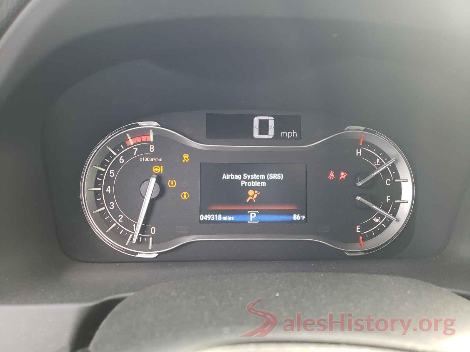 5FNYF6H79GB004789 2016 HONDA PILOT