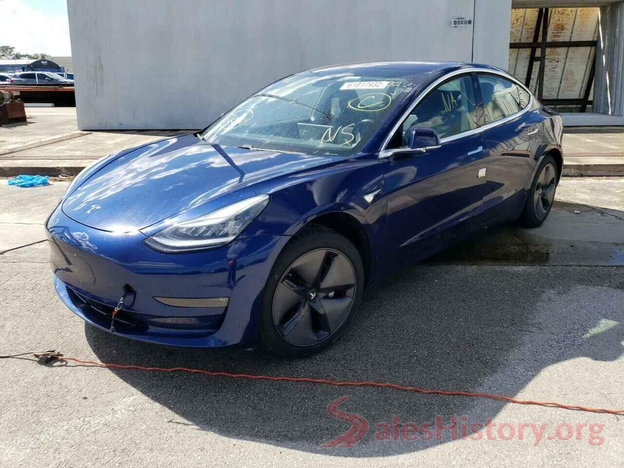 5YJ3E1EA6JF030905 2018 TESLA MODEL 3