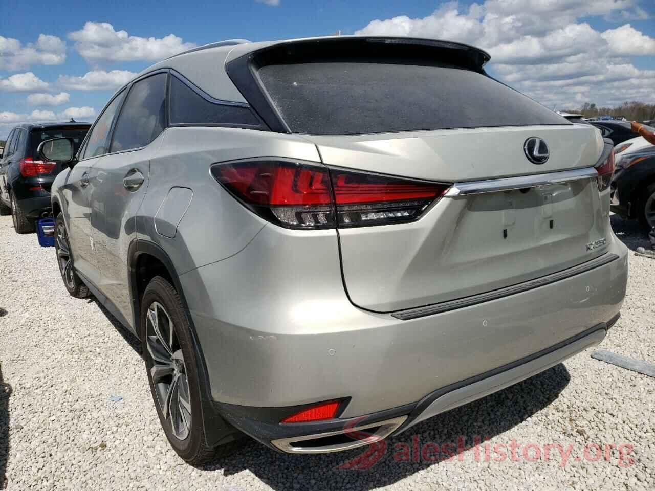 2T2HZMDAXLC221162 2020 LEXUS RX350