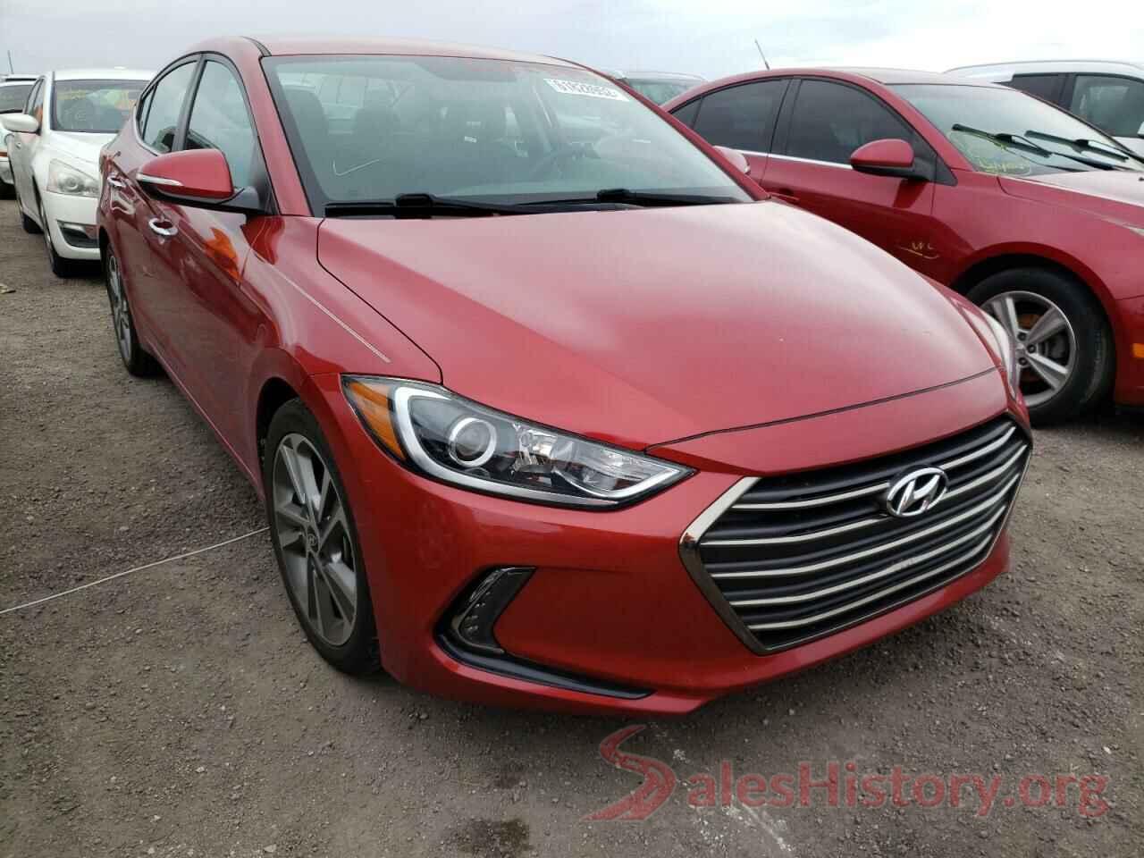 5NPD84LF6HH104606 2017 HYUNDAI ELANTRA