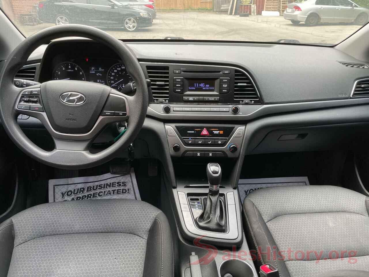 5NPD74LF1HH082288 2017 HYUNDAI ELANTRA