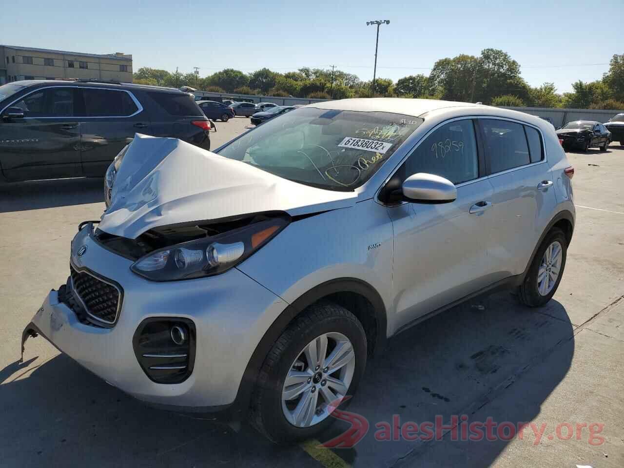 KNDPMCAC0K7592197 2019 KIA SPORTAGE