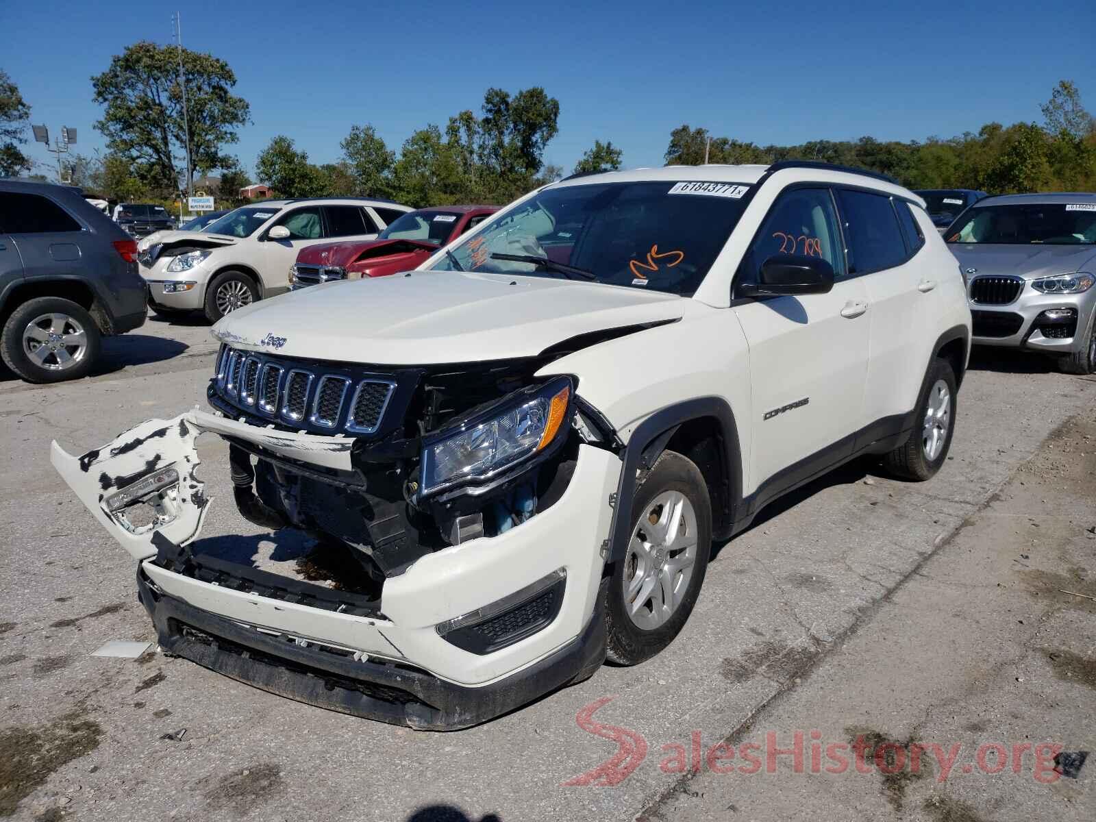 3C4NJCAB3JT488823 2018 JEEP COMPASS