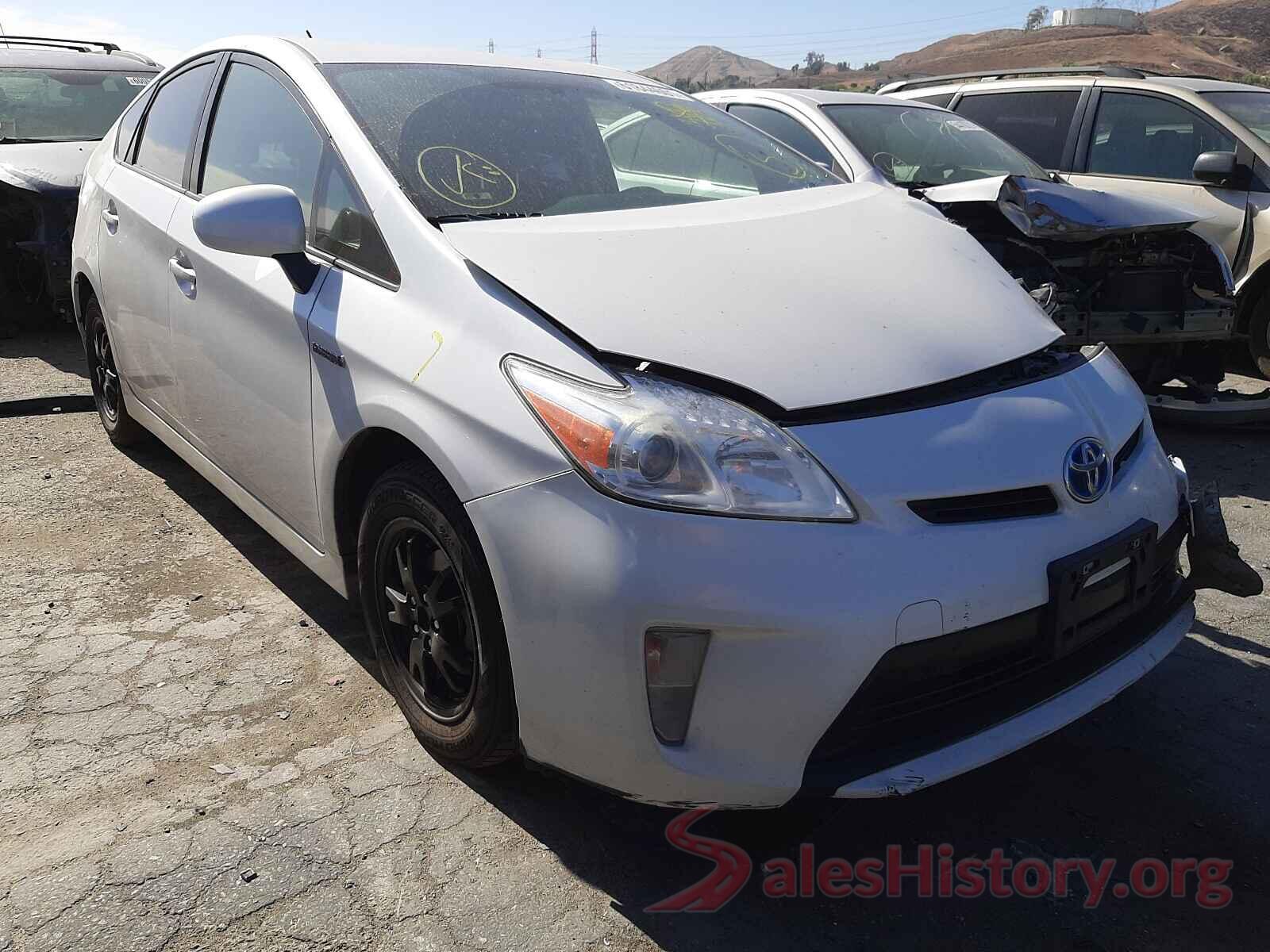 JTDKN3DU0E0378870 2014 TOYOTA PRIUS