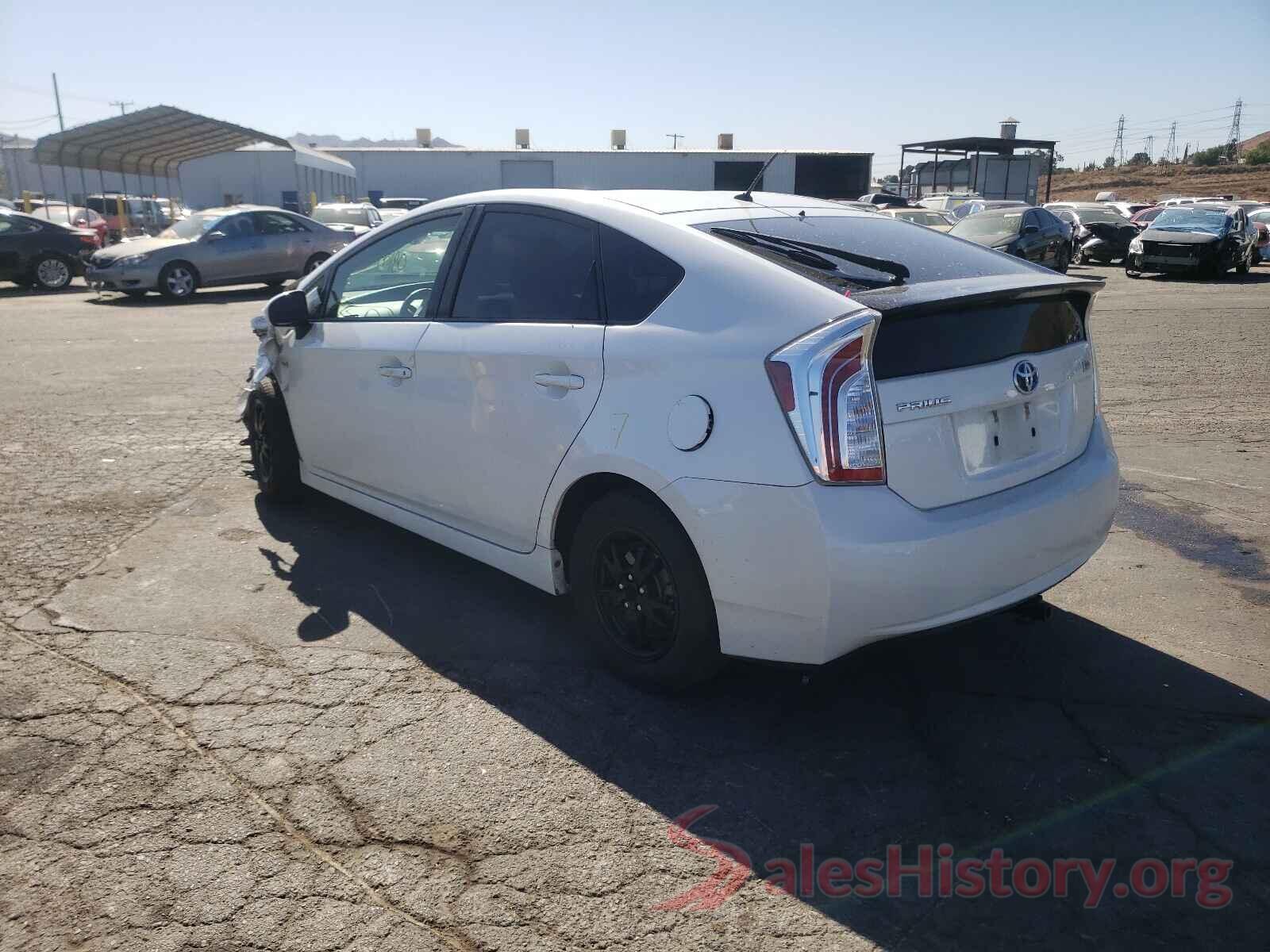 JTDKN3DU0E0378870 2014 TOYOTA PRIUS