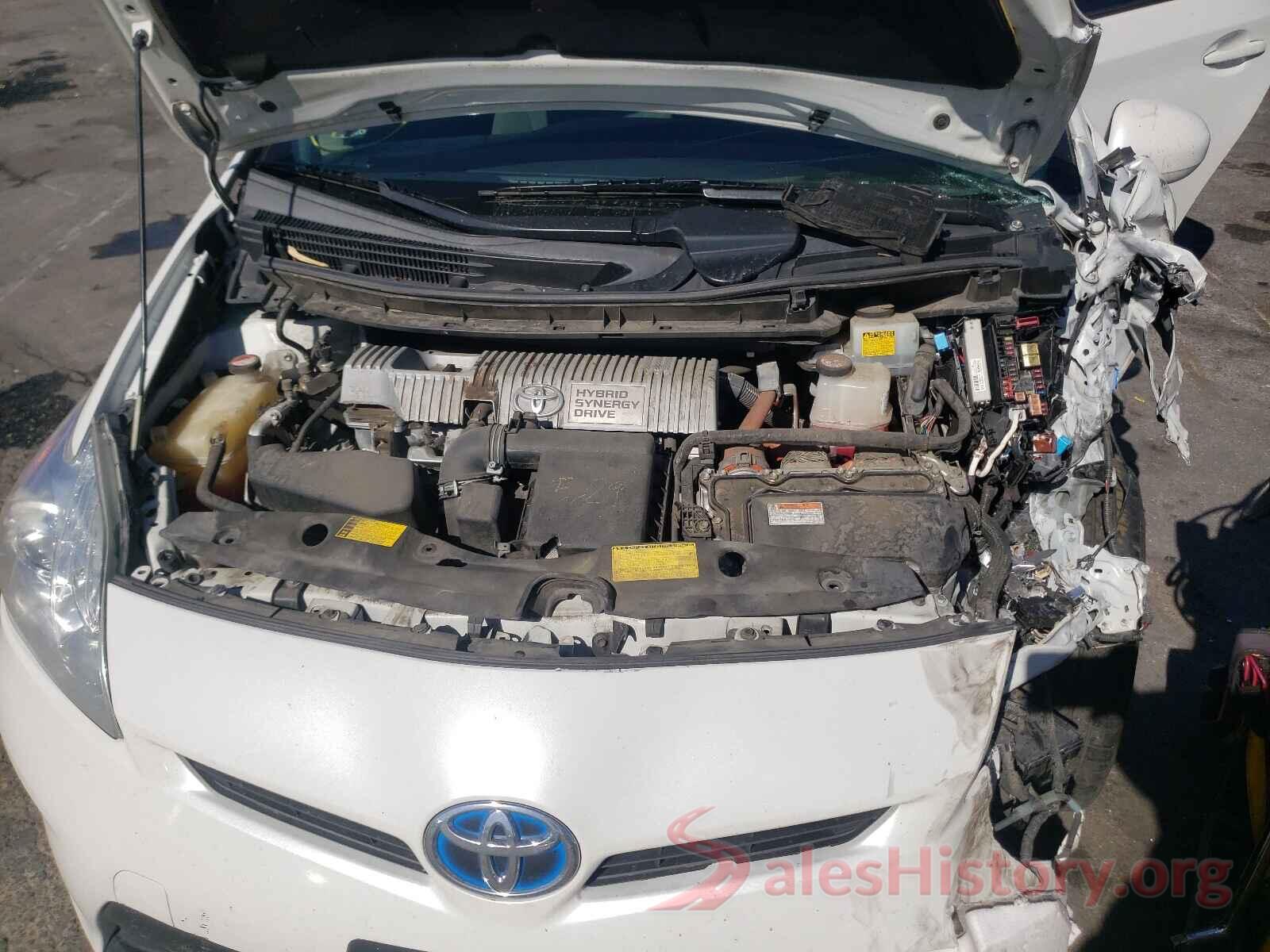 JTDKN3DU0E0378870 2014 TOYOTA PRIUS