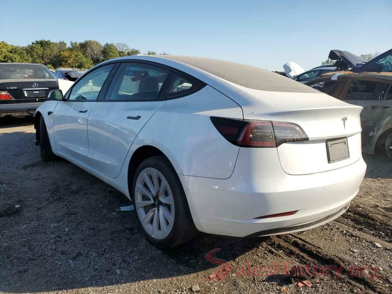 5YJ3E1EA6NF286984 2022 TESLA MODEL 3