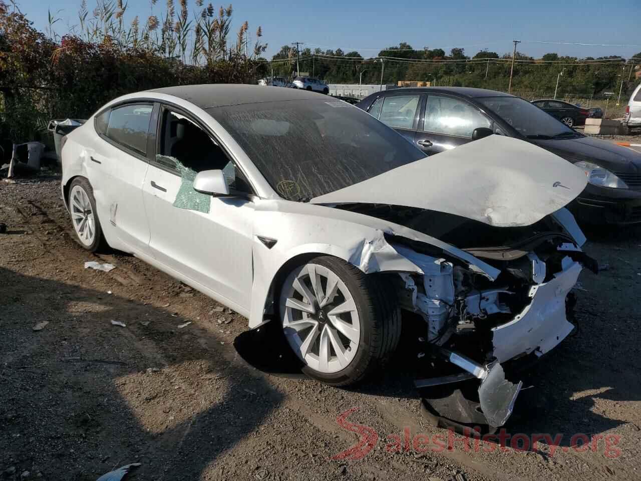 5YJ3E1EA6NF286984 2022 TESLA MODEL 3