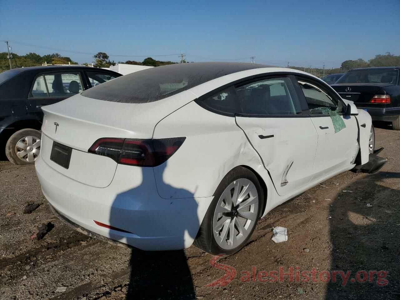 5YJ3E1EA6NF286984 2022 TESLA MODEL 3